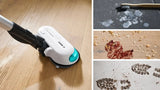 Rechargeable 2 in 1 Vacuum and Mop Unlimited 7 ProHygienic Aqua White