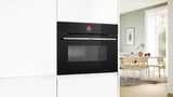 Series 8 Built-in Compact Microwave Oven 60 x 45 cm Black